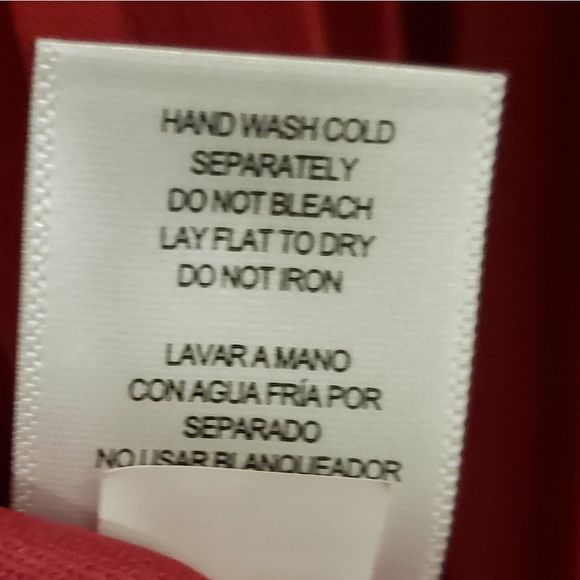 Sandra Darren Pleated Razzle Berry Colored Dress 26W - Picture 13 of 14